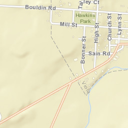 Viola Tennessee Street Map