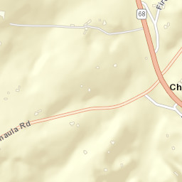 Christianburg Tennessee Street Map