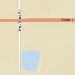 Interstate 40, El Reno, OK 73036, USA Street Map