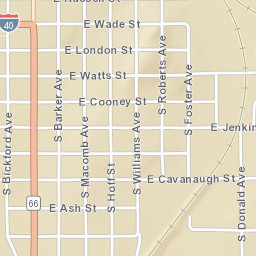 249-299 South Bickford Avenue, El Reno, OK Street Map