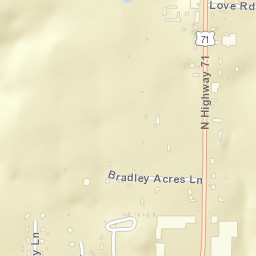 Deans Market Arkansas Street Map