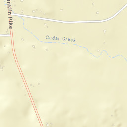 Berlin Tennessee Street Map