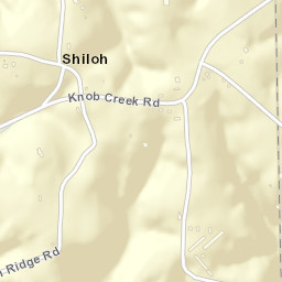 Shiloh Tennessee Street Map