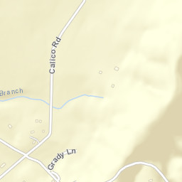 Calico Tennessee Street Map