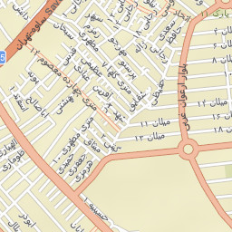 Golestan Street Map
