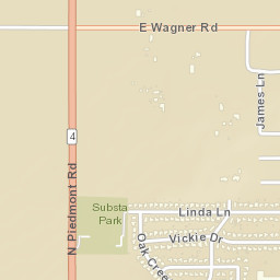 406-408 Vickie Drive Yukon OK 73099 Street Map