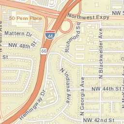 4205-4299 North Kentucky Avenue Oklahoma City OK Street Map