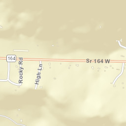 Bullfrog Valley Arkansas Street Map