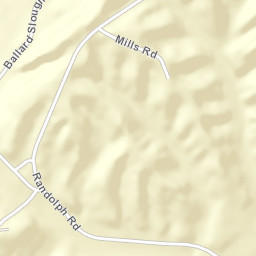 Randolph Tennessee Street Map