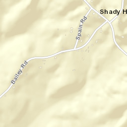 Reagan Tennessee Street Map