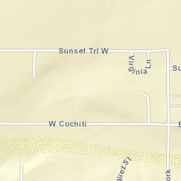 38 West Sunset Trail Santa Fe NM 87508 Street Map