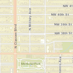 3506 N Classen Blvd, Oklahoma City, OK Street Map