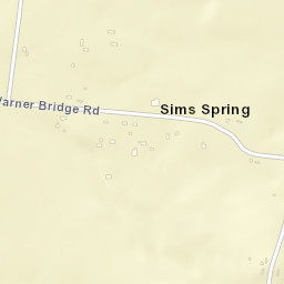 Sims Spring Tennessee Street Map
