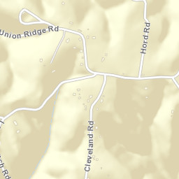 Union Ridge Tennessee Street Map