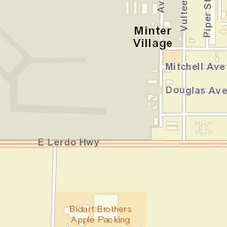 Minter Village California Street Map