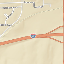 1062 Wilson Ave, Clinton, OK 73601,, Street Map