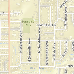 4075-4079 Northwest 30th Terrace Oklahoma City OK Street Map