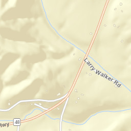 Sweetwater Tennessee Street Map