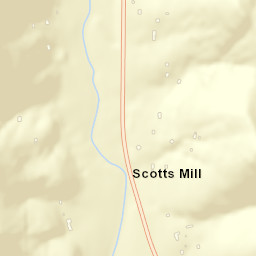Scotts Mill Tennessee Street Map