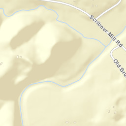 Scribner Tennessee Street Map