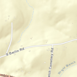 South Berlin Tennessee Street Map