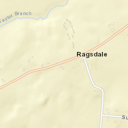 Ragsdale Tennessee Street Map