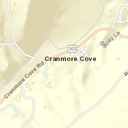 Cranmore Cove Tennessee Street Map
