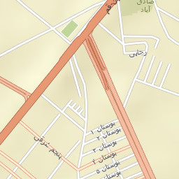 Shahrak-e Emam Hasan Street Map