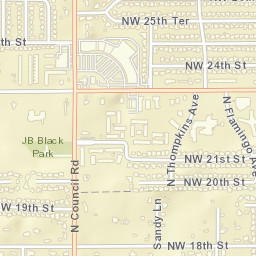 2269-2307 North Thompkins Avenue, Bethany, OK Street Map