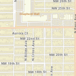 2113 Northwest 26th Street, Oklahoma City Street Map