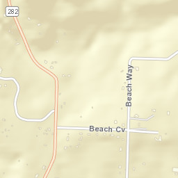 3777-3869 AR-282 Van Buren AR Street Map