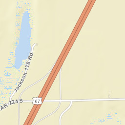 Ingleside Arkansas Street Map