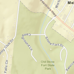Melrose Park Tennessee Street Map