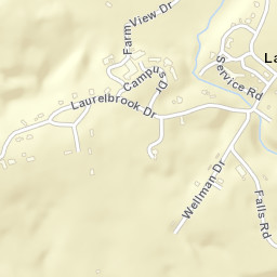 Laurel Brook Tennessee Street Map