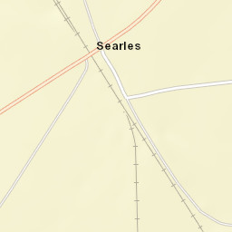 Searles California Street Map