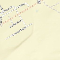 Truxton Arizona Street Map