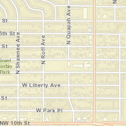 3924 NW 15th St Oklahoma City OK Street Map