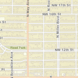 2804-2808 Northwest 16th Street Oklahoma City Street Map