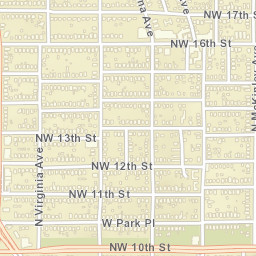 1599 Northwest 16th Street Oklahoma City Street Map