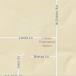 1494-1580 N Dobbs Rd Harrah OK Street Map