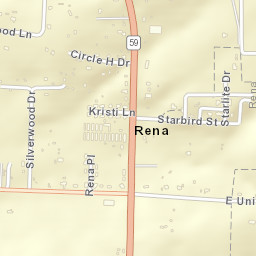 852-1030 Old Uniontown Road, Van Buren Street Map