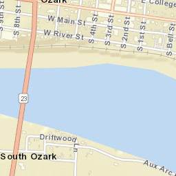 South 7th Street, Ozark, AR 72949, USA Street Map
