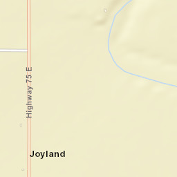 Yellow Banks Arkansas Street Map