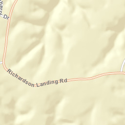 Towering Heights Tennessee Street Map