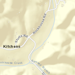 Kitchens Tennessee Street Map