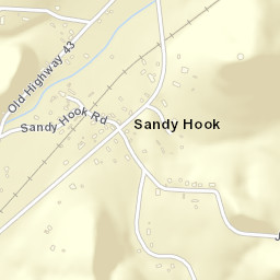 Sandy Hook Tennessee Street Map