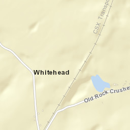 Whitehead Tennessee Street Map