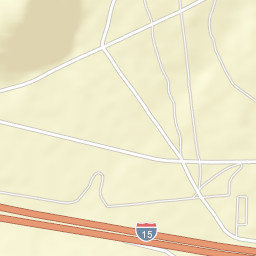 Mountain Pass California Street Map