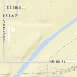 3759-3999 Northeast 4th Street, Oklahoma Street Map