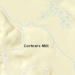 Cortners Mill Tennessee Street Map